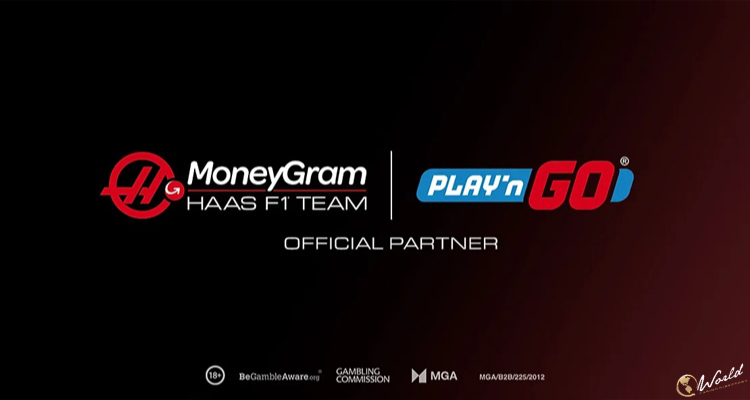 Play’n GO Signs Multi-Year Sponsorship Agreement With MoneyGram Haas F1 Team